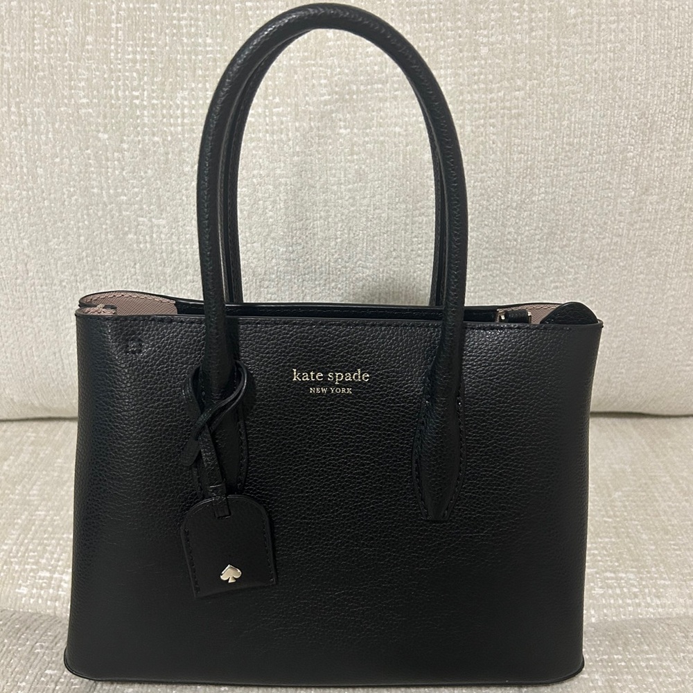 Kate Spade Black Handbag with adjustable shoulder or crossbody strap